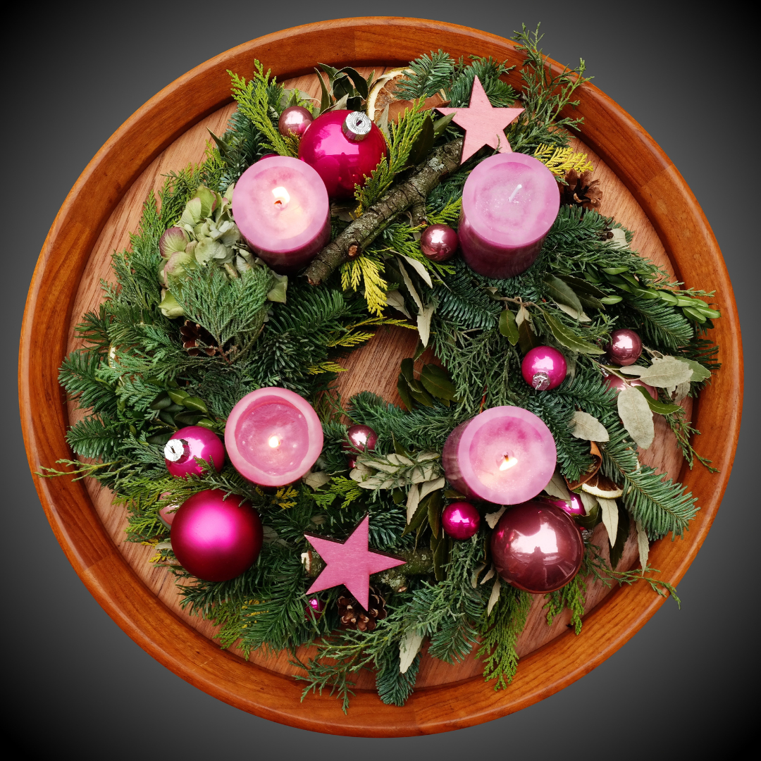 Adventskranzbinden, Glühwein & Spekulatius am 29.11.2025 um 19.00 Uhr - ca. 21.00 Uhr