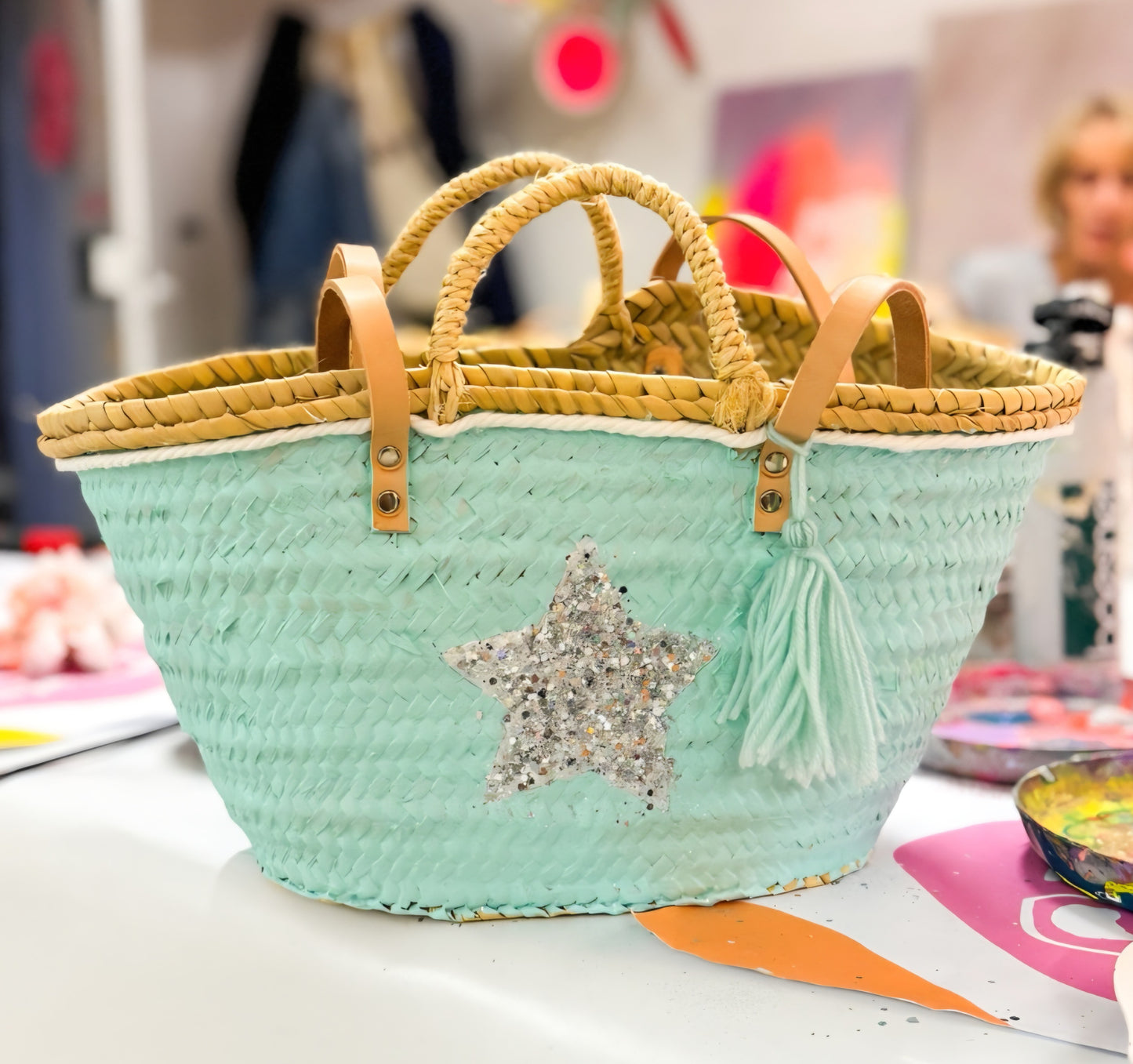 Kreativer Workshop "Strandtasche gestalten" am 25.04.2026 von 14.00-16.00 Uhr in Düsseldorf