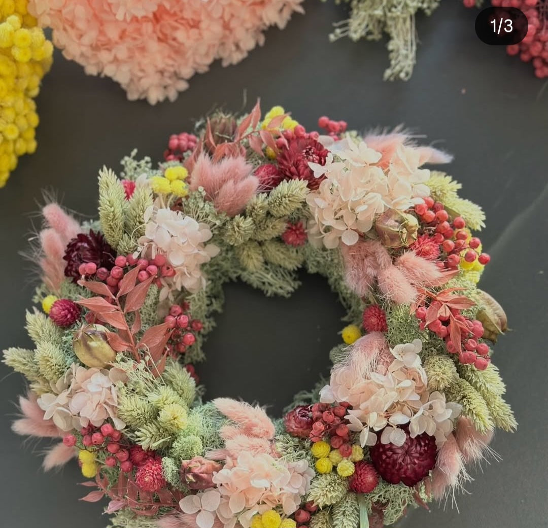 Blumenkranz-Binden (Trockenblumen) 29.03.2026 um 14.00 Uhr - ca. 16.00 Uhr